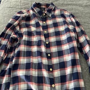 J Crew Flannel Size Large